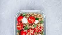 Vegetarian Meal Prep Lunch for Work {LOW CALORIE} Vegetarian Meal Prep Lunch for Work {LOW CALORIE}