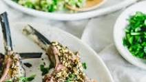 Za'atar Grilled Rack of Lamb Za'atar Grilled Rack of Lamb