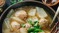 Winter Melon Soup with Meatballs (冬瓜丸子汤) Winter Melon Soup with Meatballs (冬瓜丸子汤)