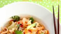 Drunken noodles with shrimp Drunken noodles with shrimp