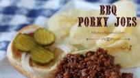 BBQ Porky Joes with KC Masterpiece BBQ Porky Joes with KC Masterpiece