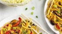 Singapore-Style Rice Noodles Singapore-Style Rice Noodles