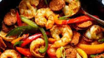 Cajun Shrimp and Sausage Skillet Cajun Shrimp and Sausage Skillet