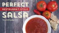 Perfect Restaurant-Style Salsa Perfect Restaurant-Style Salsa