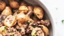 Ground Beef Stroganoff Ground Beef Stroganoff