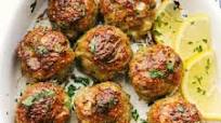 Baked Turkey Meatballs Baked Turkey Meatballs
