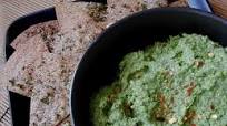 Spinach-Garlic-Edamame Hummus Spinach-Garlic-Edamame Hummus