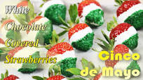 Chocolate Covered Strawberries – Cinco de Mayo edition! Chocolate Covered Strawberries – Cinco de Mayo edition!