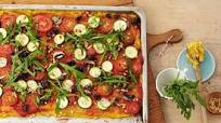 Vegan Polenta Pizza Vegan Polenta Pizza