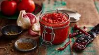 Hot red chilli sauce Hot red chilli sauce