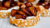Roasted Pear Bruschetta Roasted Pear Bruschetta