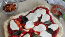 Weber Pizza Margherita Style Weber Pizza Margherita Style