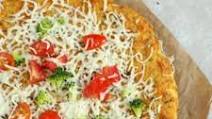 Low Carb Cauliflower Pizza Low Carb Cauliflower Pizza