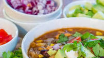 Baja Chicken Soup (slow cooker chicken soup) Baja Chicken Soup (slow cooker chicken soup)