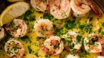 Shrimp Scampi with White Wine and Parmesan Shrimp Scampi with White Wine and Parmesan