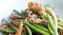 Garlic Scape Stir Fry with Dried Shrimp (Maneuljjong Bokkeum) Garlic Scape Stir Fry with Dried Shrimp (Maneuljjong Bokkeum)