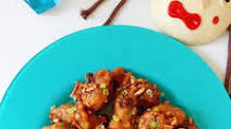Honey-Buttered Korean Fried Chicken with Almonds Honey-Buttered Korean Fried Chicken with Almonds