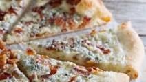 Blue Cheese and Bacon Pizza Blue Cheese and Bacon Pizza