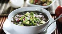 Pozole de frijoles con nopales Pozole de frijoles con nopales