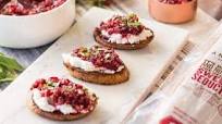 Cranberry & Pomegranate Bruschetta Cranberry & Pomegranate Bruschetta
