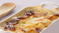 Potato Gratin With Cheese and Bacon Potato Gratin With Cheese and Bacon