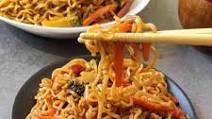 Quick ramen with vegetables Quick ramen with vegetables