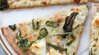 Basil and Garlic White Pizza Basil and Garlic White Pizza
