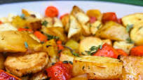 Roasted Root Vegetables with Honey and Thyme Roasted Root Vegetables with Honey and Thyme