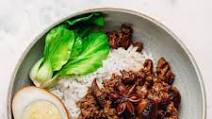 Lu Rou Fan, Taiwanese Braised Minced Pork over Rice Lu Rou Fan, Taiwanese Braised Minced Pork over Rice