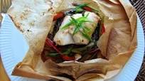 Asian Black Cod en Papillote Asian Black Cod en Papillote