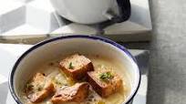 Cauliflower & White Bean Soup with Herb Croutons Cauliflower & White Bean Soup with Herb Croutons
