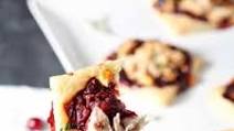 Cranberry Turkey Puff Pastry Tartlets Cranberry Turkey Puff Pastry Tartlets