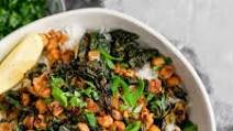 Indian Spiced Chickpeas and Greens Indian Spiced Chickpeas and Greens