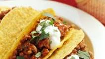 Chili-beef tacos Chili-beef tacos