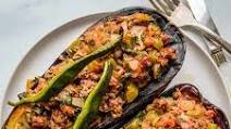 Turkish Stuffed Eggplant (Karniyarik) Turkish Stuffed Eggplant (Karniyarik)