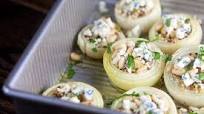 Roast Onions w/Gorgonzola + Pine Nuts #SundaySupper Roast Onions w/Gorgonzola + Pine Nuts #SundaySupper