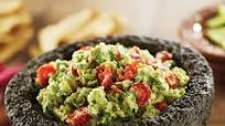 Guacamole Dip & Tostada Chips Guacamole Dip & Tostada Chips