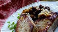 Pork Loin Chops with Cherry-Apple Stuffing Pork Loin Chops with Cherry-Apple Stuffing