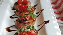Tomato Bruschetta with Balsamic Glaze Tomato Bruschetta with Balsamic Glaze