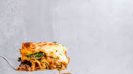 Spinach & Beef Lasagna Spinach & Beef Lasagna