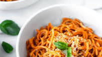 Carrot Noodles with Pesto Carrot Noodles with Pesto