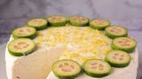 Feijoa cheesecake Feijoa cheesecake