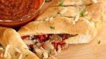 Mushroom Sausage & Pepper Stromboli Mushroom Sausage & Pepper Stromboli