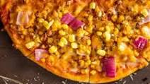Ground Turkey Kheema & Goat Cheese Flatbread Ground Turkey Kheema & Goat Cheese Flatbread