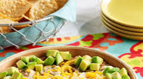 Refried Bean Dip with Avocado Refried Bean Dip with Avocado