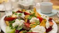 Plum Caprese Salad Plum Caprese Salad