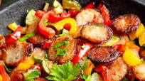 Weight Watchers Turkey Sausage with Peppers Weight Watchers Turkey Sausage with Peppers