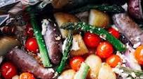 One Pan Venison Sausage Tray Bake One Pan Venison Sausage Tray Bake