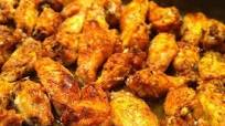 Alitas de pollo al horno con salsa barbacoa Alitas de pollo al horno con salsa barbacoa