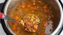 Instant Pot 15 Bean Soup with Ground Beef Instant Pot 15 Bean Soup with Ground Beef